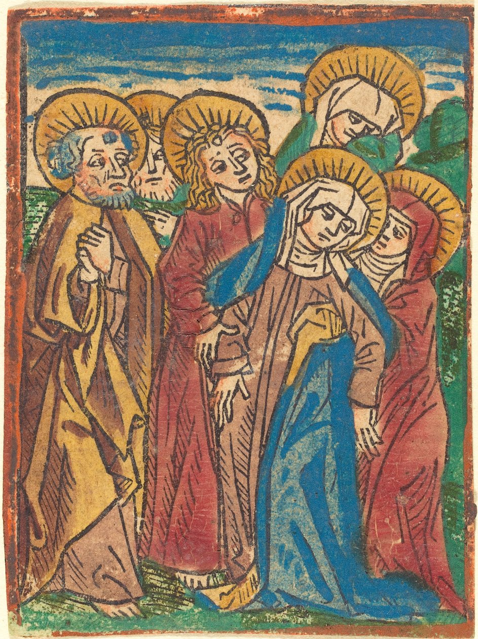 Madonna Overcome by German 15th Century