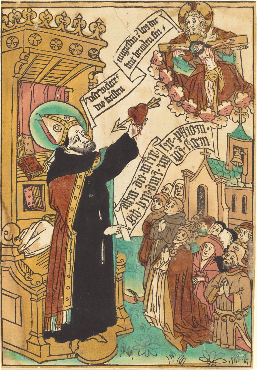 Saint Augustine by German 15th Century