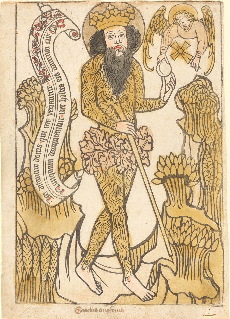 Saint Onuphrius by German 15th Century