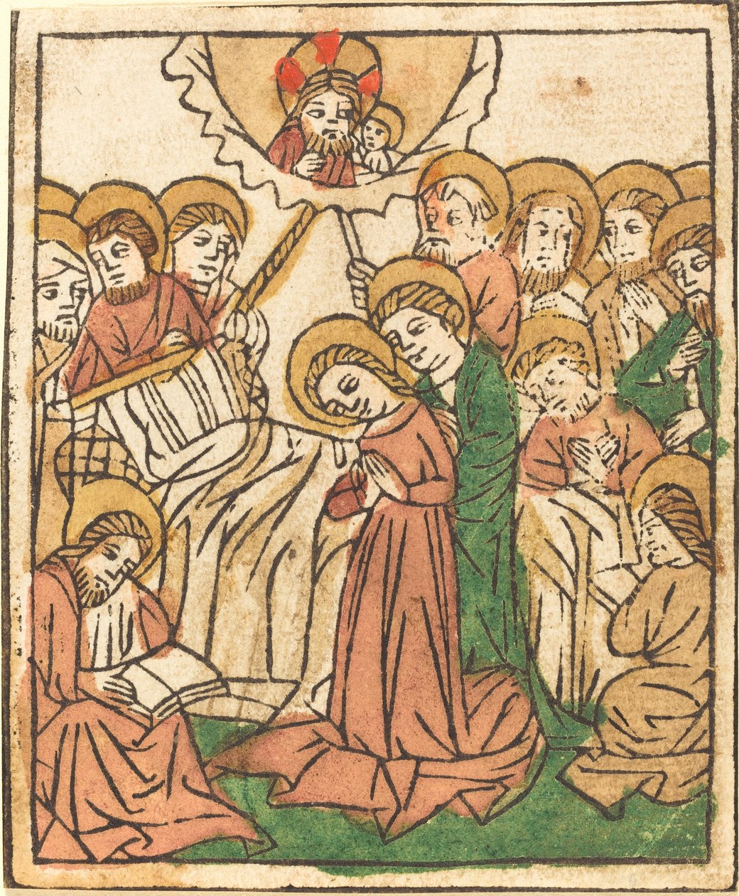 The Death of the Virgin by German 15th Century