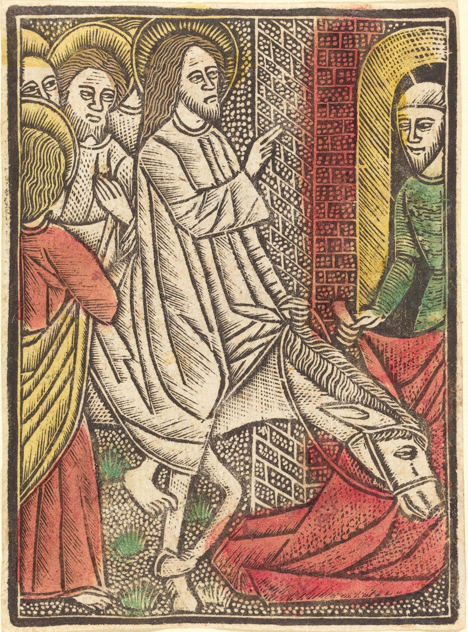The Entry into Jerusalem by German 15th Century