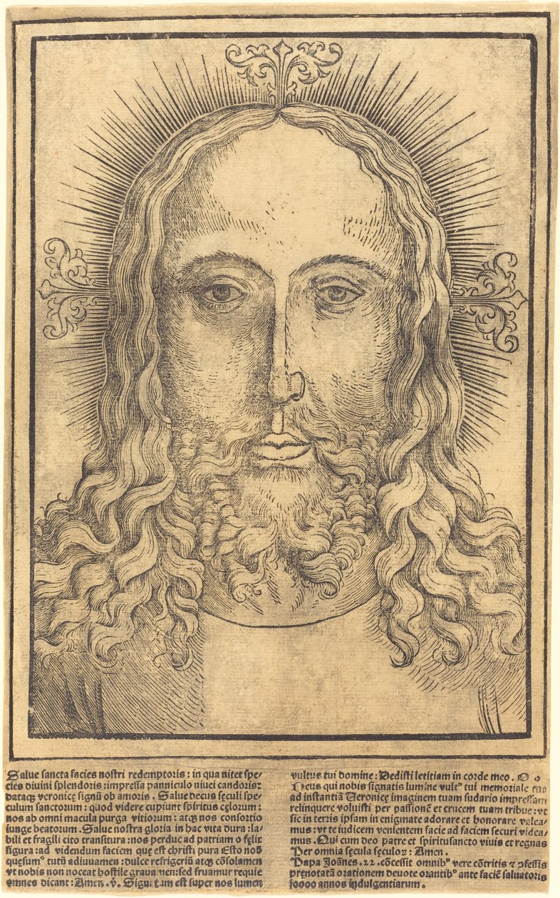 The Head of Christ by German 15th Century