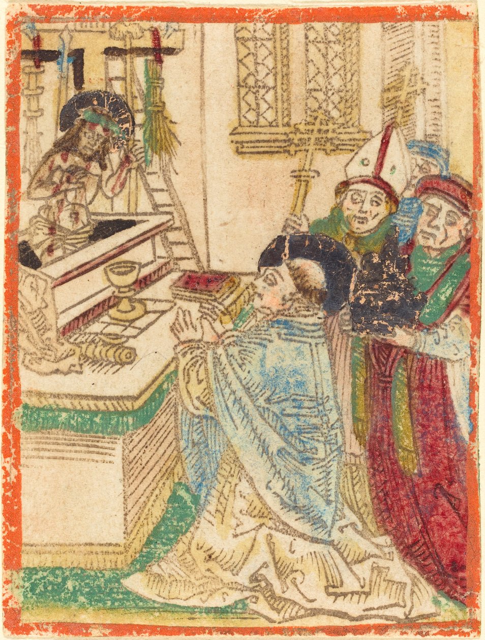 The Mass of Saint Gregory by German 15th Century