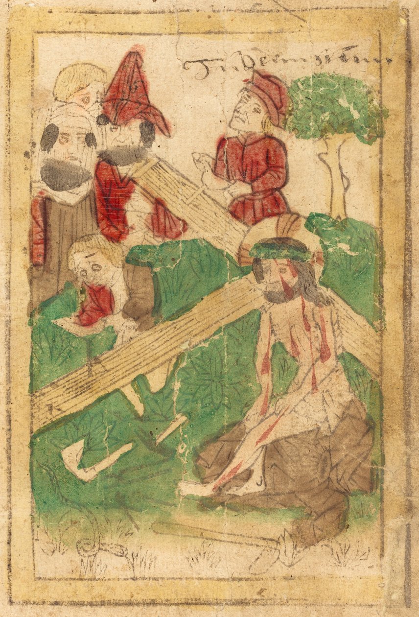 The Preparation for the Crucifixion by German 15th Century