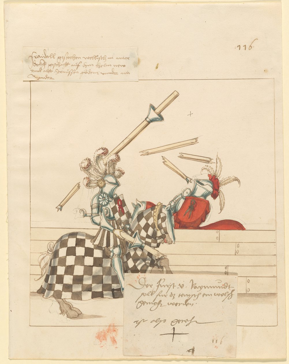 Italian Joust of Peace by German 16th Century