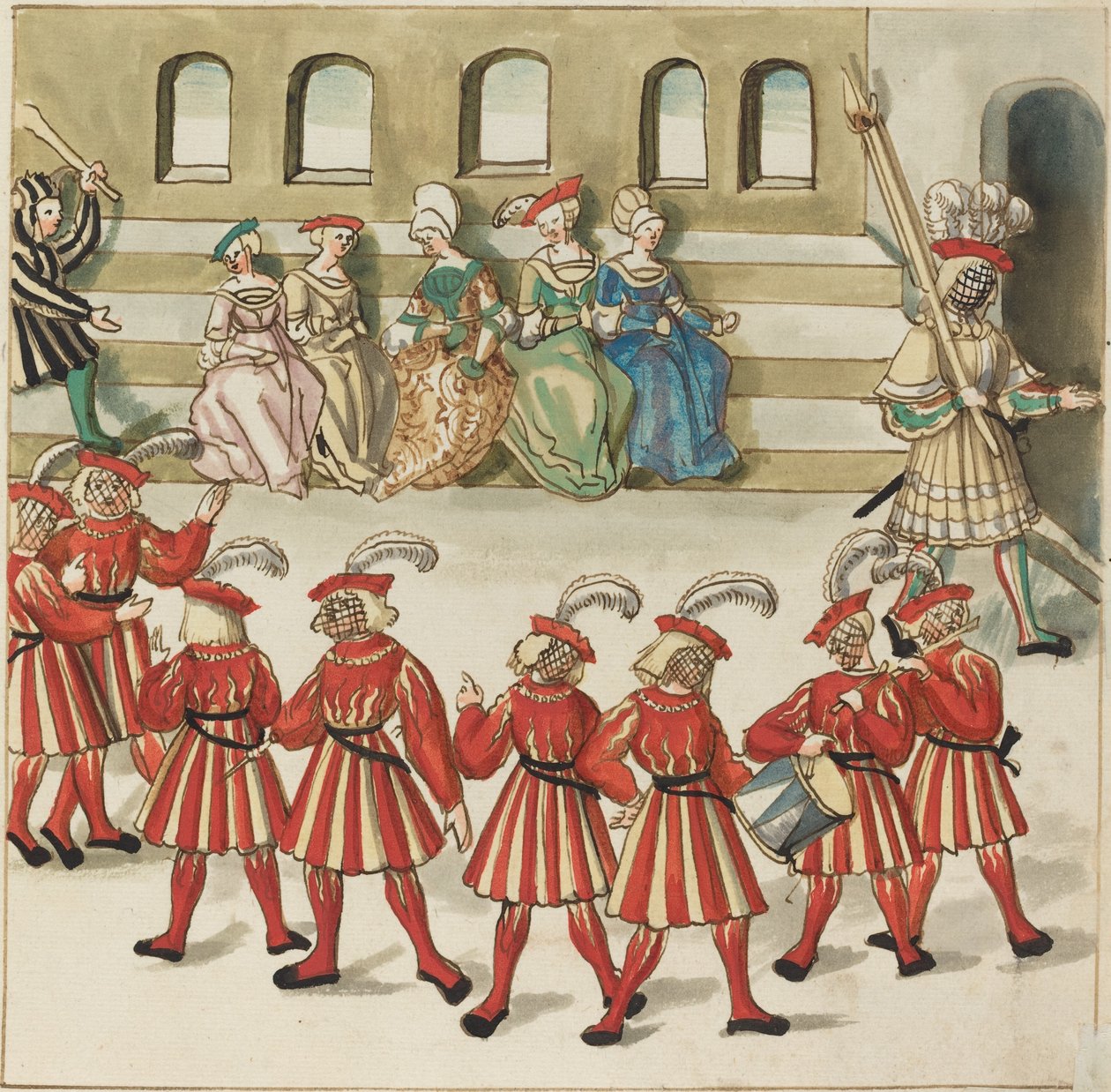 Masquerade by German 16th Century