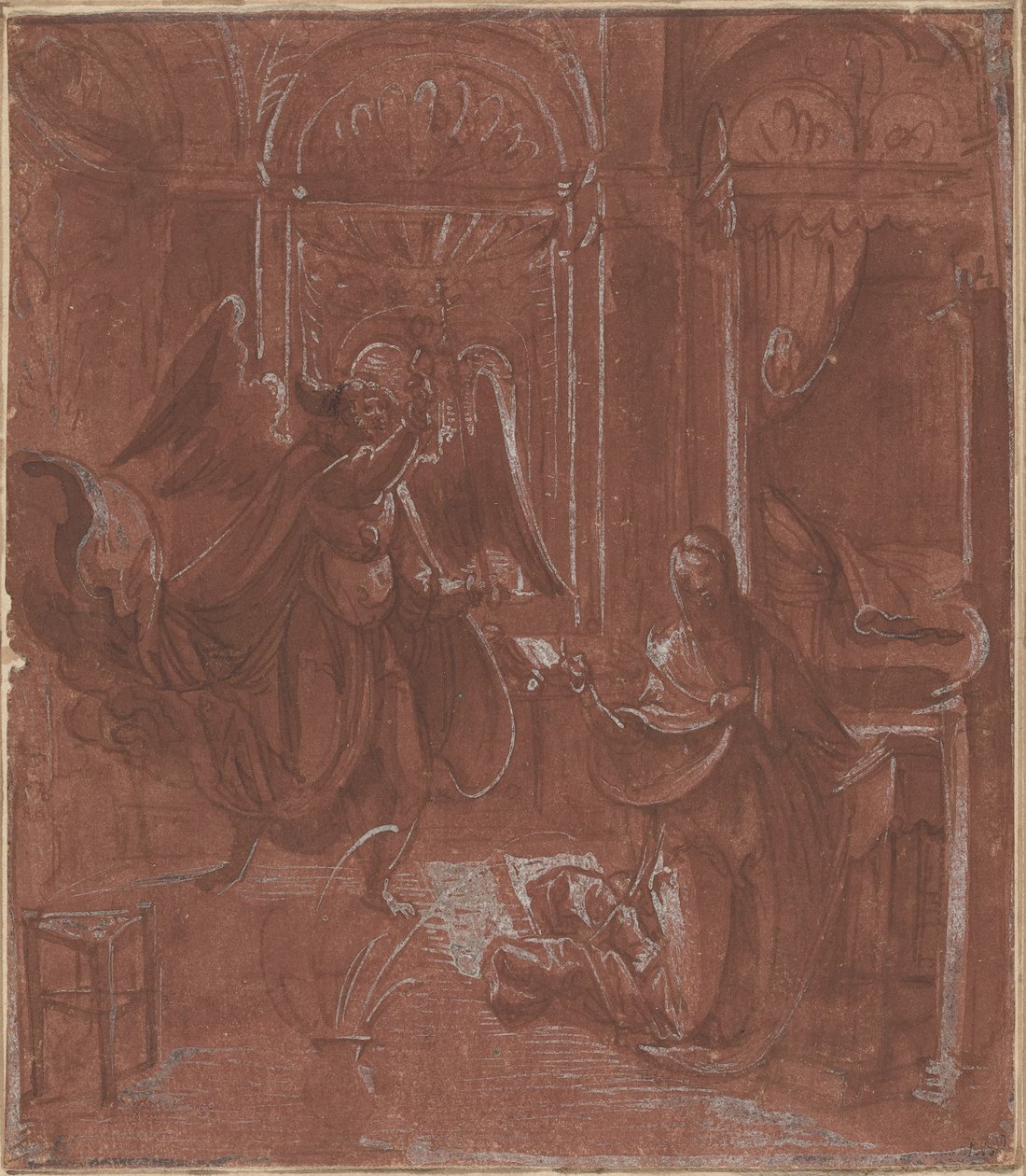 The Annunciation by German 16th Century