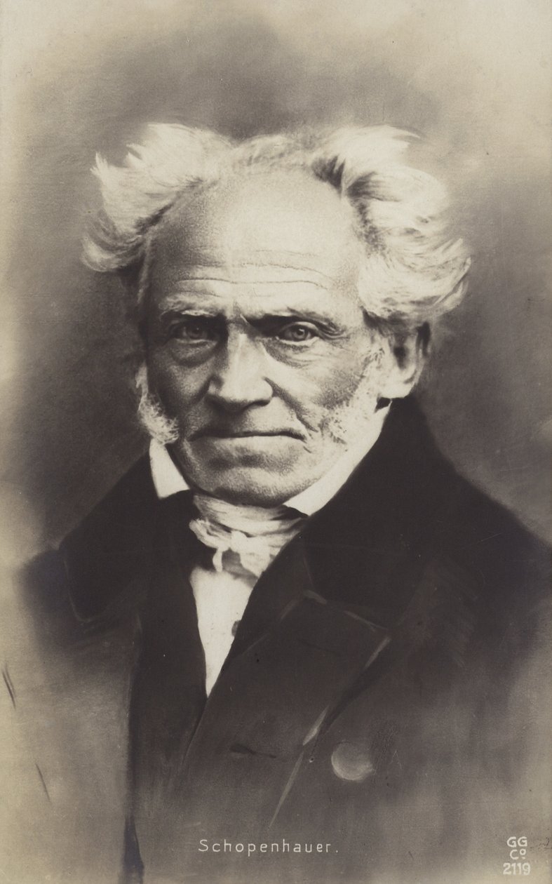 Arthur Schopenhauer, German Philosopher by German Photographer