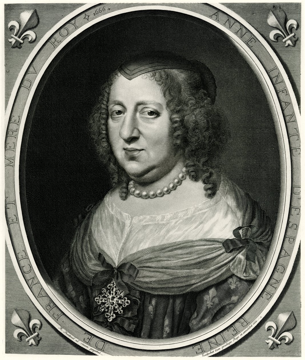 Anna of Austria by German School