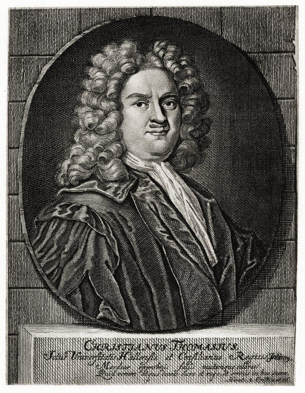 Christian Thomasius by German School