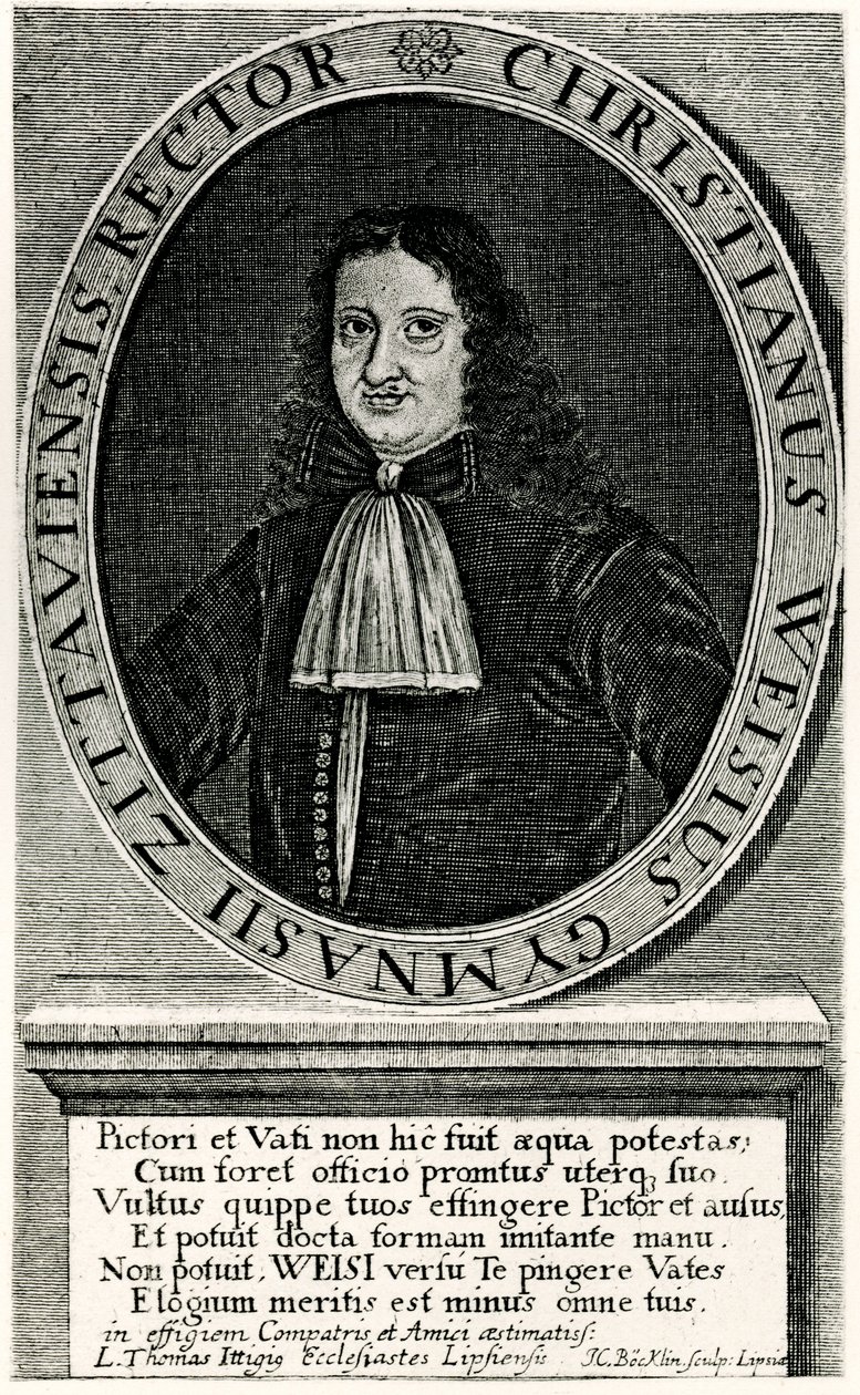 Christian Weise by German School