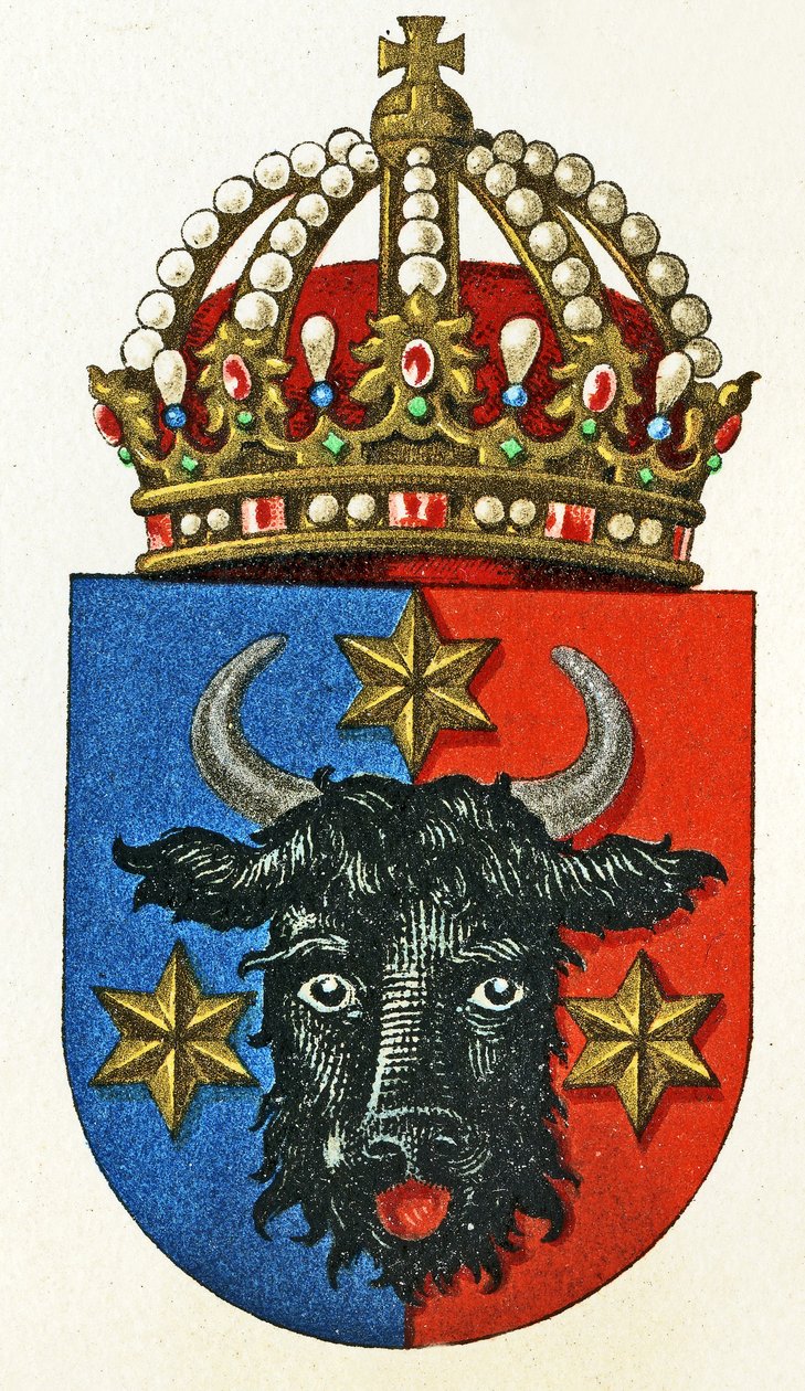 Coat of Arms of Bukovina, c.1898 by German School