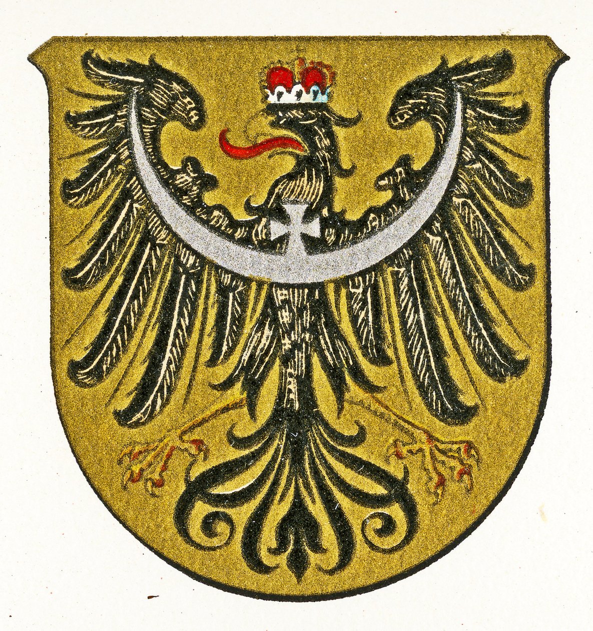 Coat of Arms of Silesia, c.1898 by German School