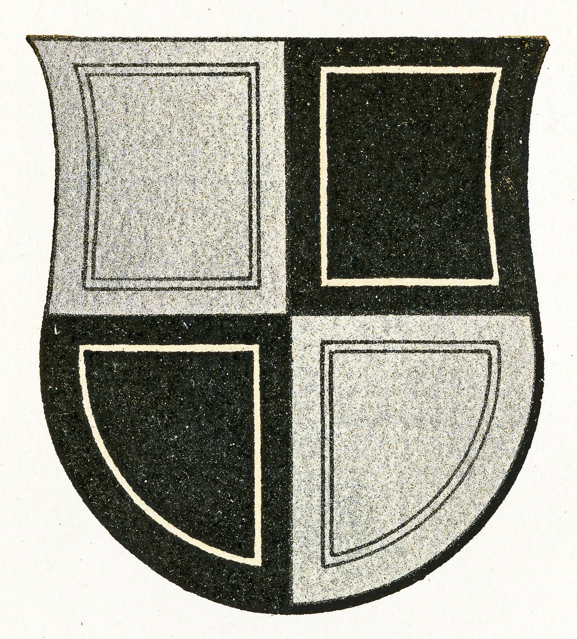 Coat of Arms of Zollern (Hechingen), c.1898 by German School