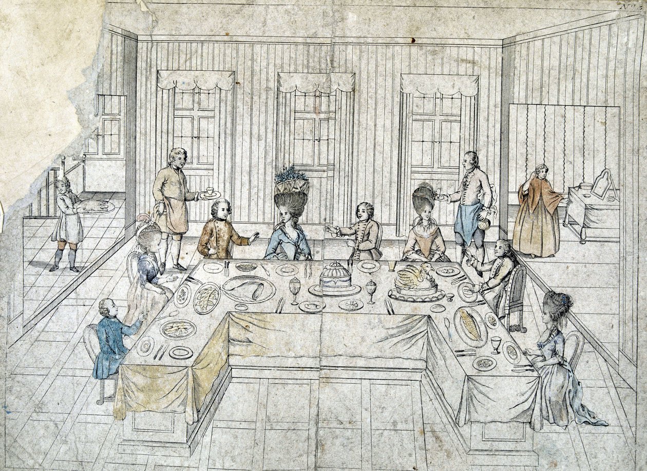 Dinner at the Nobles, Germany by German School