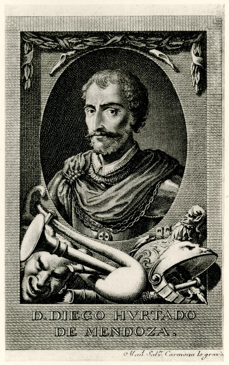 Don Diego Hurtado de Mendoza by German School