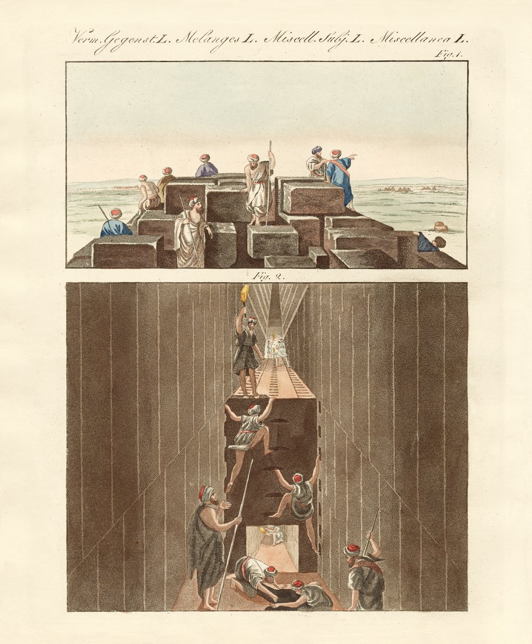Egyptian Curiosities by German School