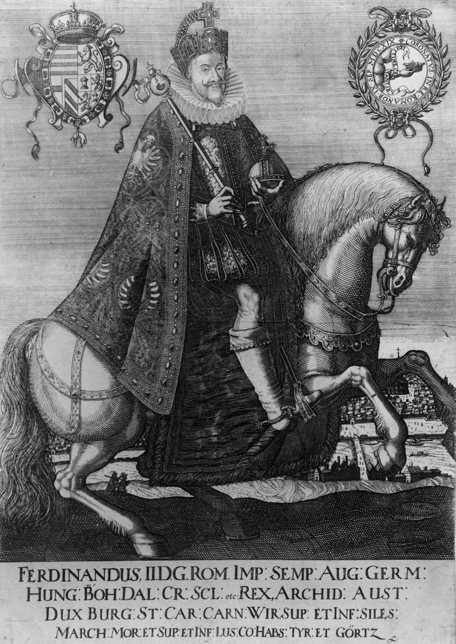 Ferdinand II (1578-1637), Holy Roman Emperor by German School