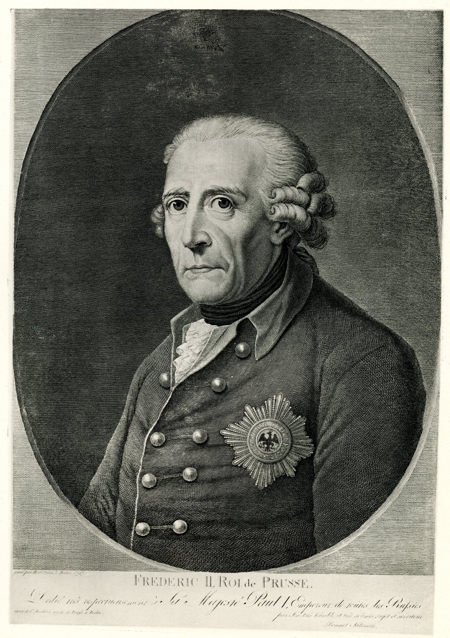 Frederick II the Great by German School