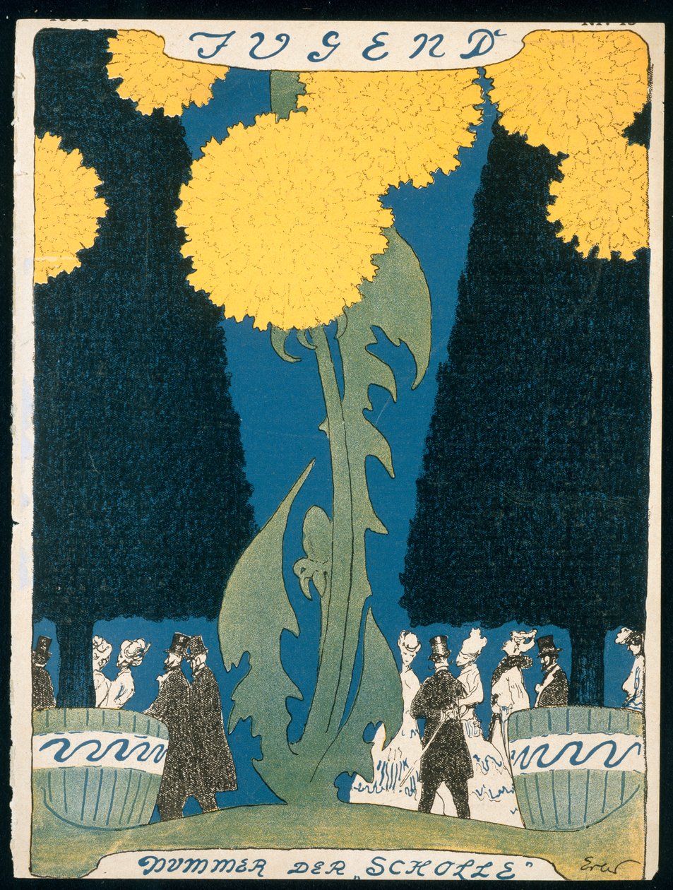 Front cover of Jugend Magazine by German School