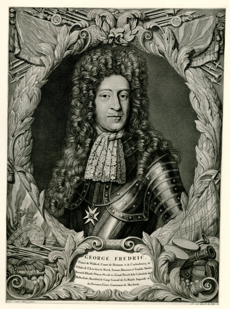 George Frederick Prince of Waldeck by German School