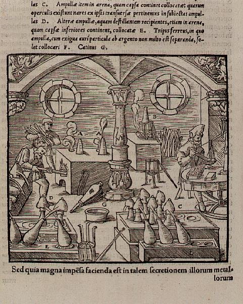 Glass Making, from a Book of Trades by German School