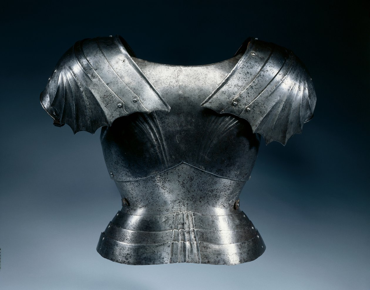 Gothic backplate, c.1475-1500 by German School