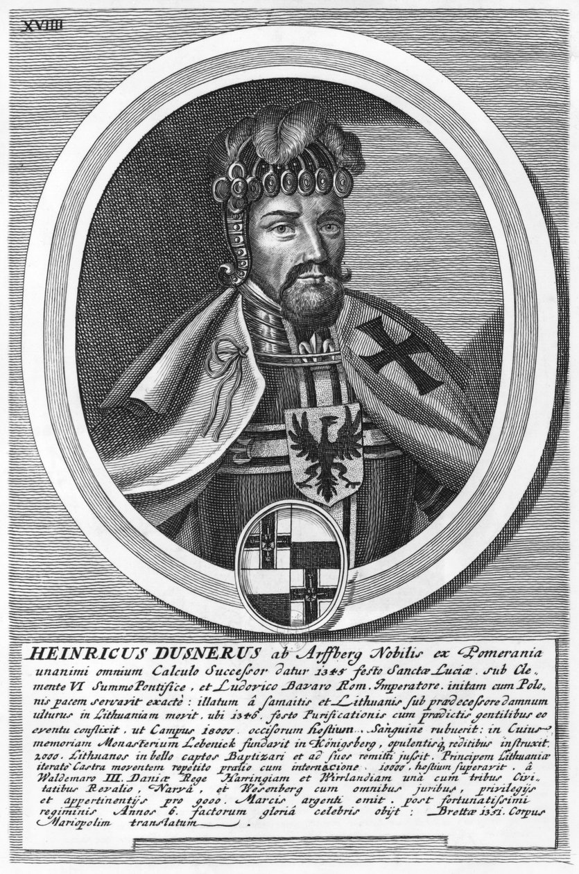 Heinricus Dusnerus by German School