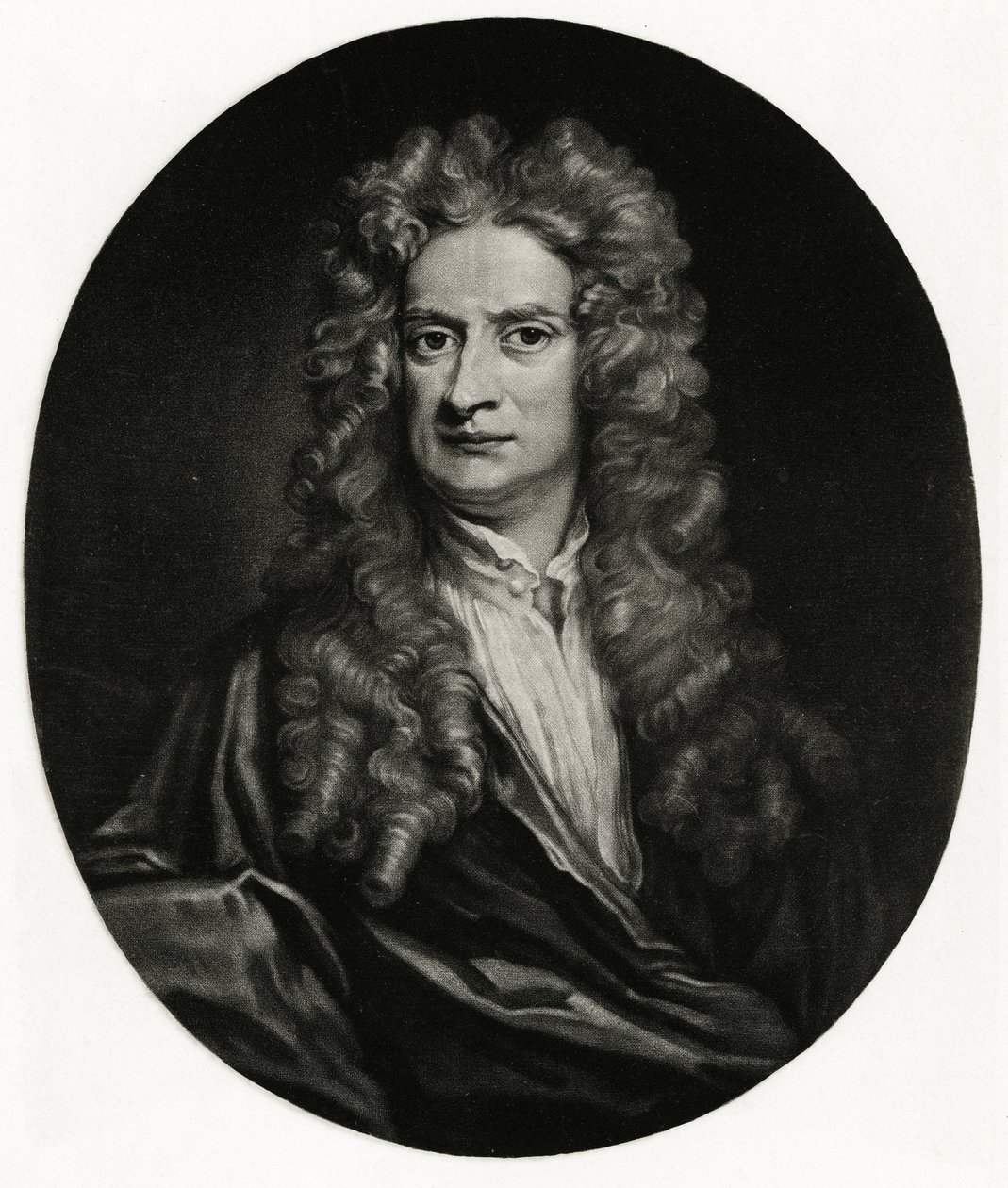 Isaac Newton by German School