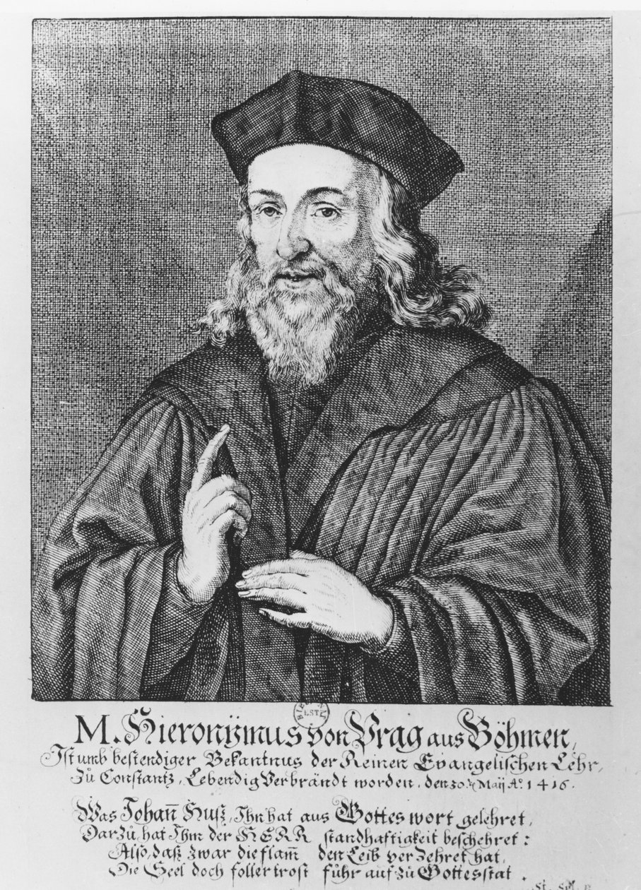 Jerome of Prague by German School