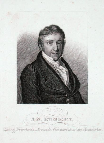 Johann Nepomuk Hummel (1778-1837) by German School