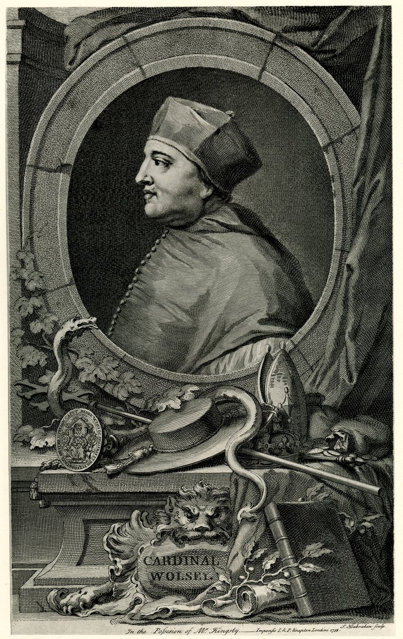 Cardinal Thomas Wolsey by German School