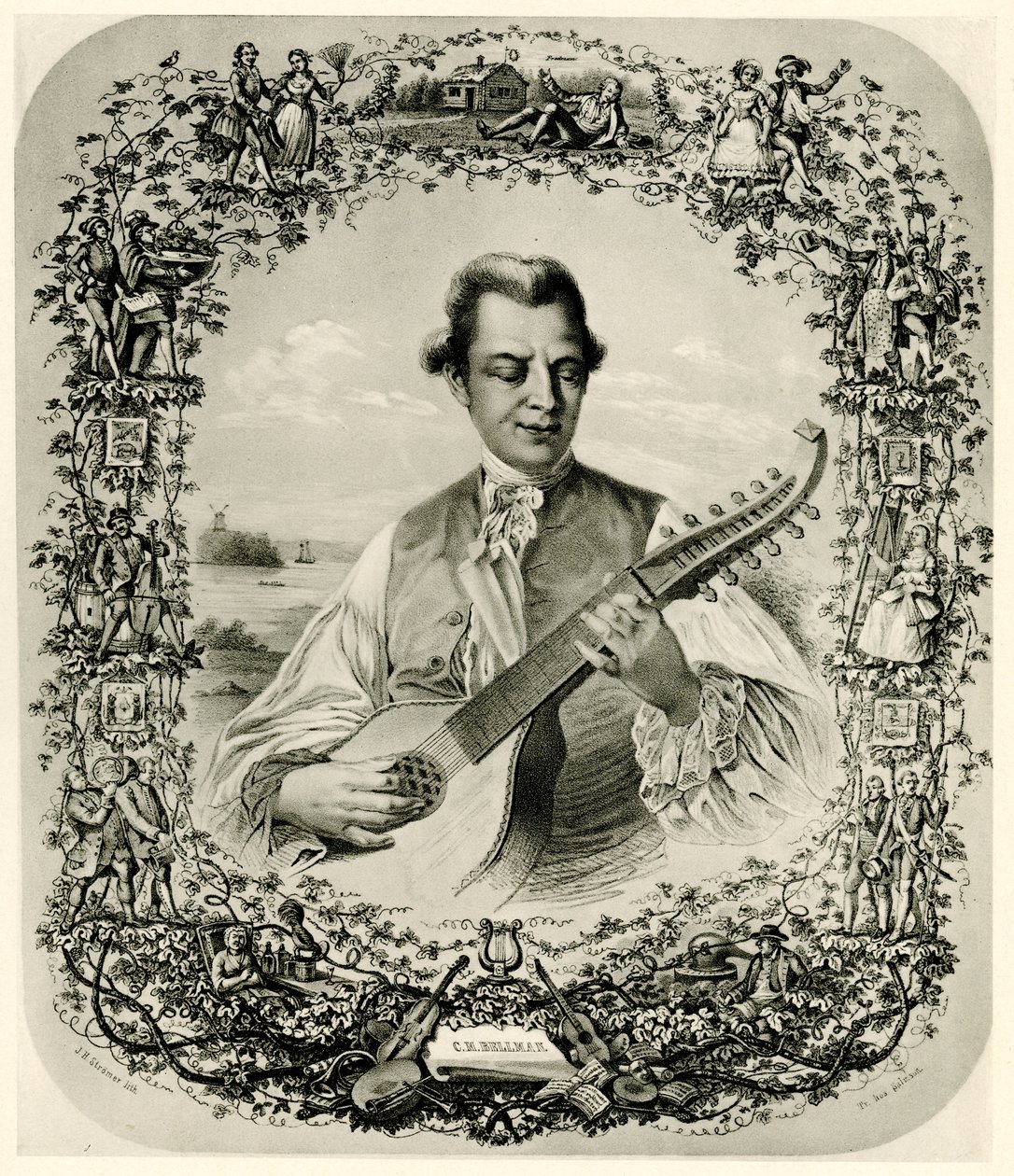 Karl Michael Bellmann by German School
