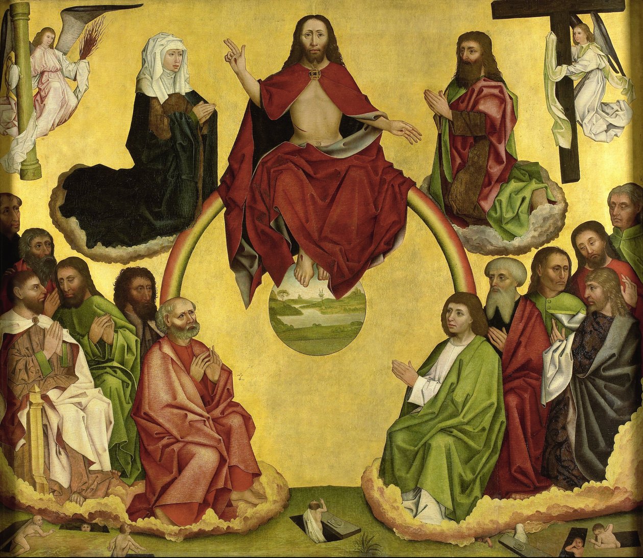 Last Judgment, c.1500 by German School