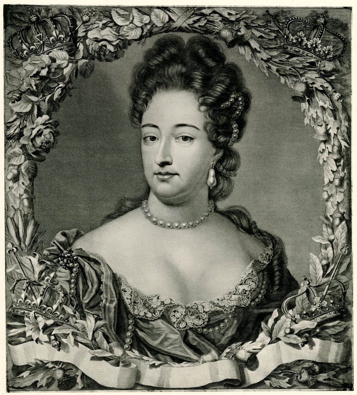 Mary II by German School