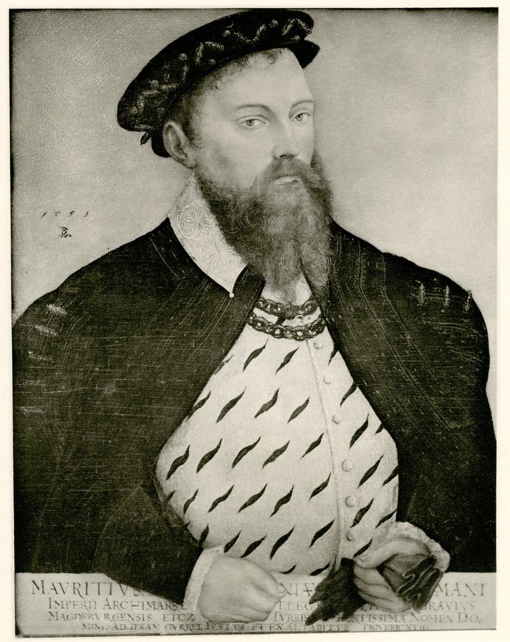 Maurice of Saxony by German School