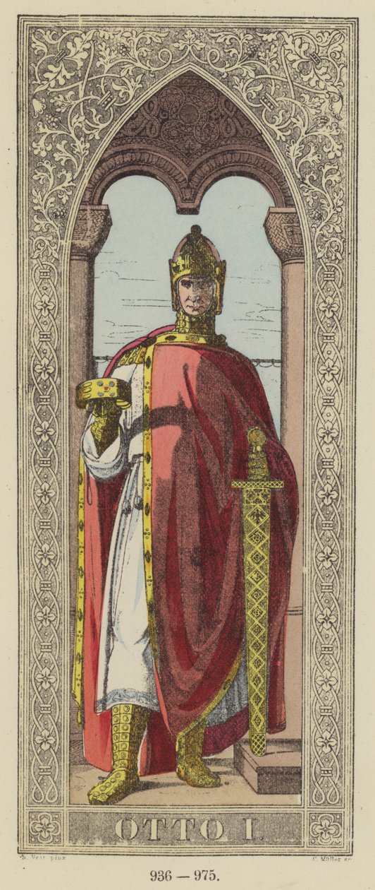 Otto I, 936-975 by German School