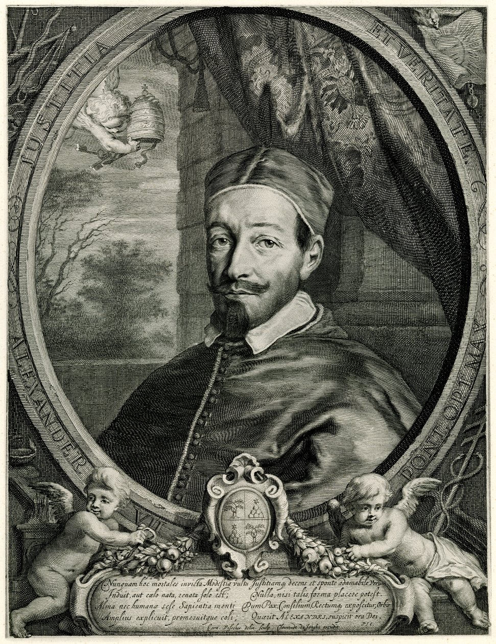 Pope Alexander VII by German School