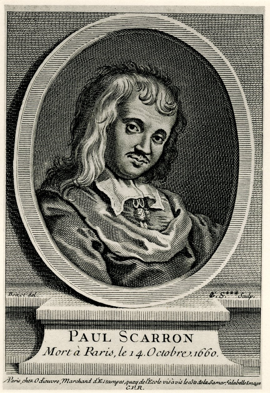 Paul Scarron by German School