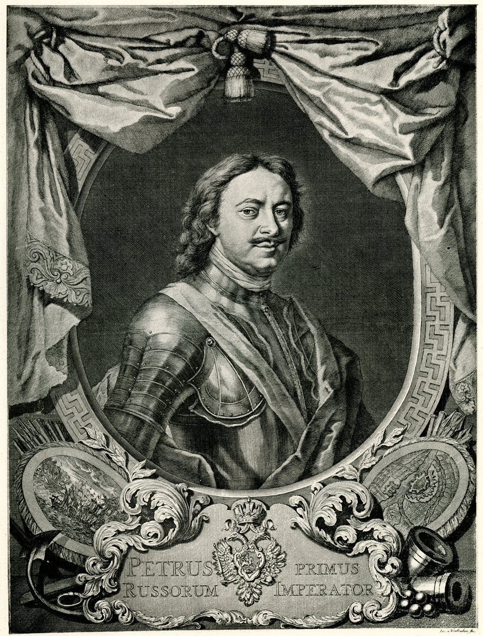 Peter I the Great by German School