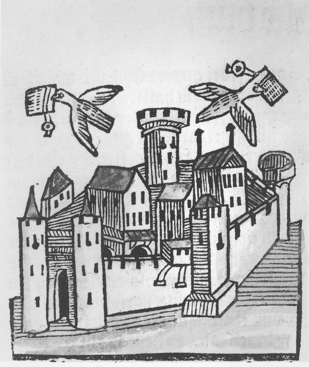 Pigeon Post by German School