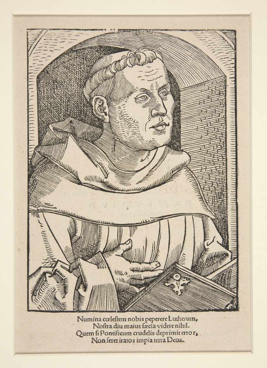 Portrait of Martin Luther by German School