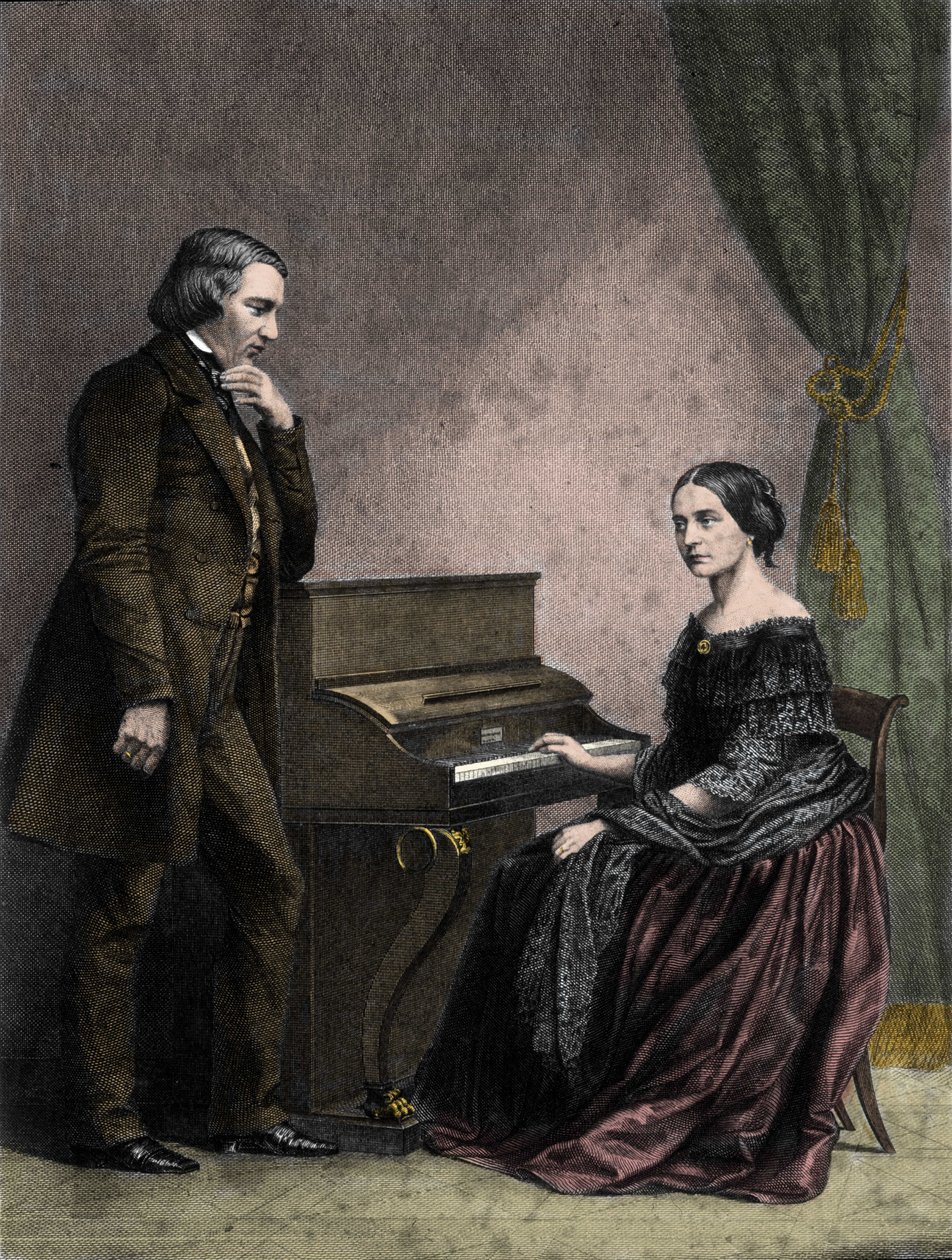 Robert and Clara Schumann, German musicians by German School