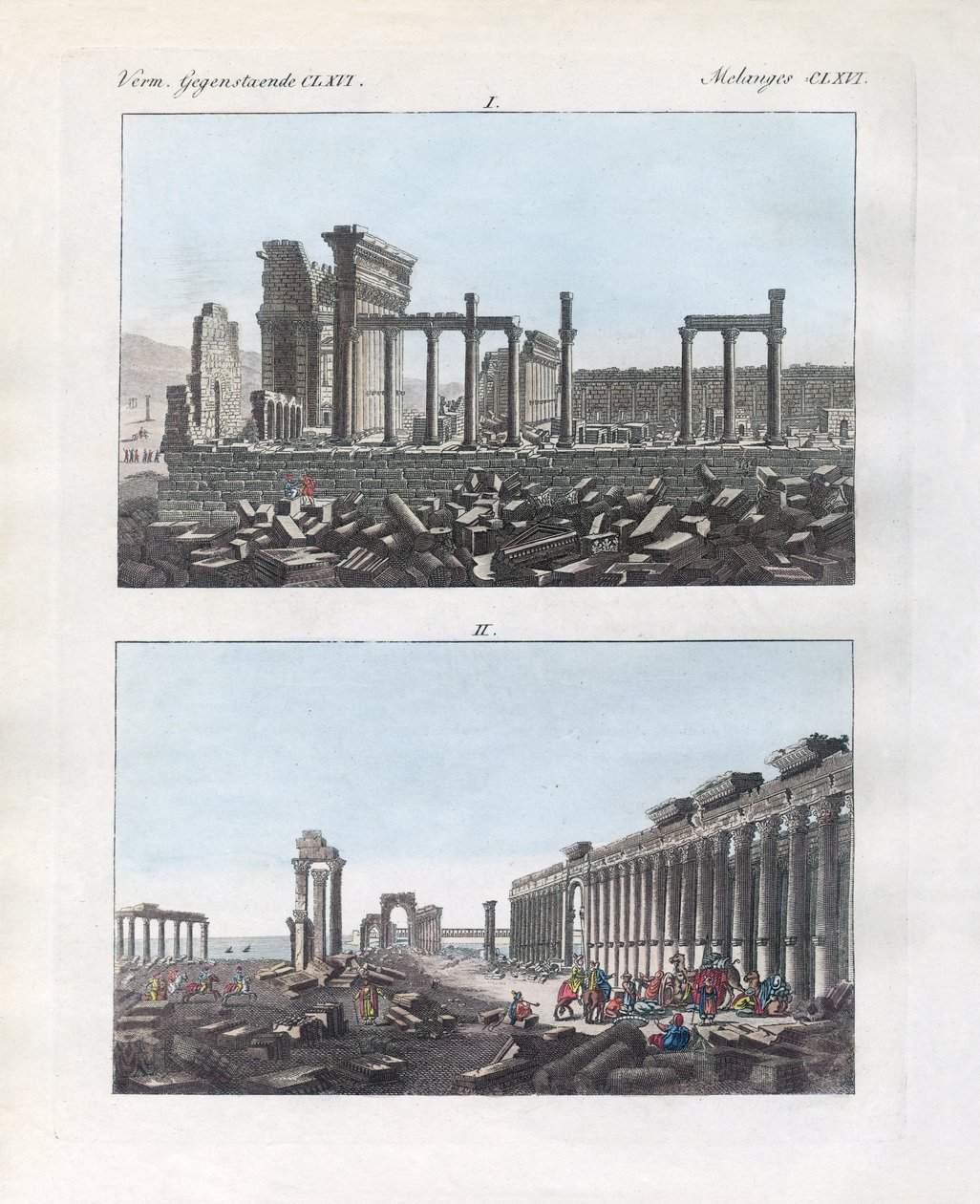 Ruins of Palmyra by German School