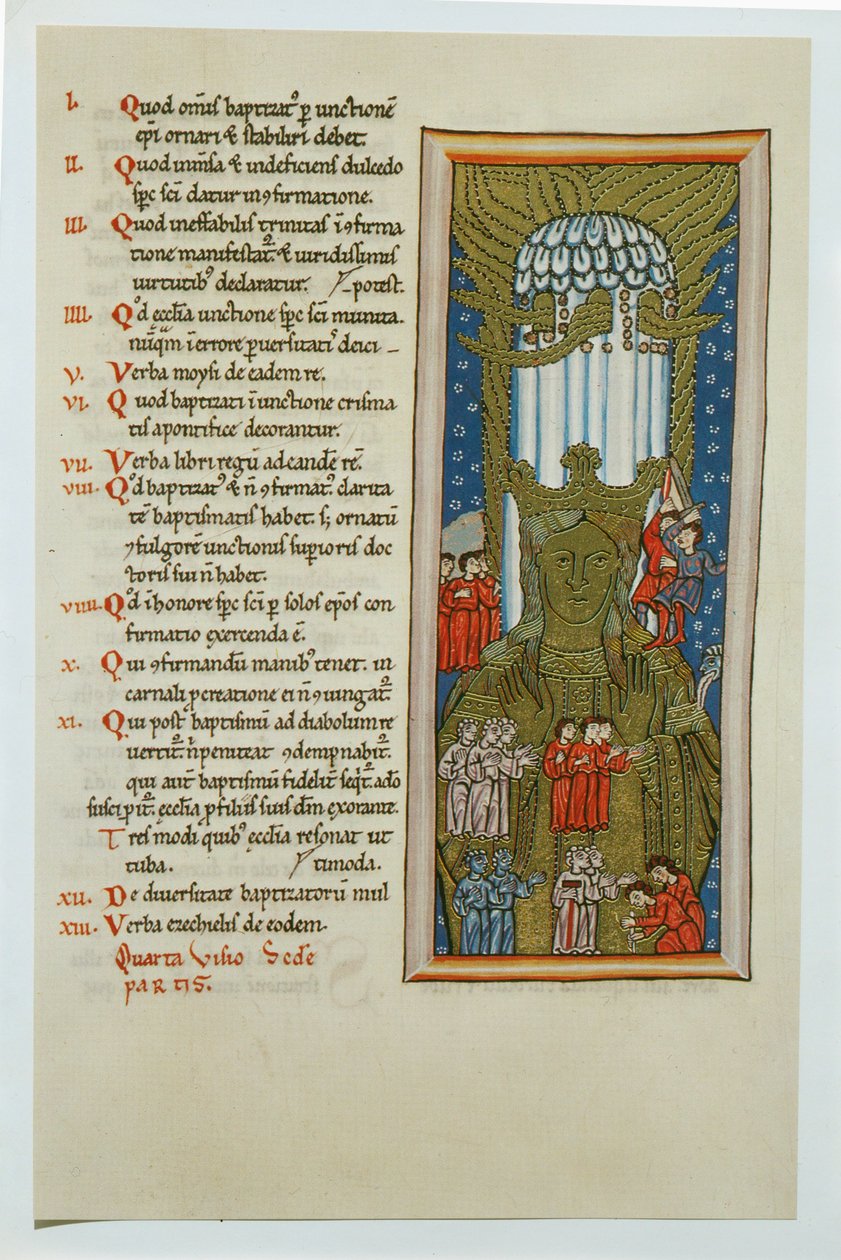 Scivias, Codex Rupertsberg by German School