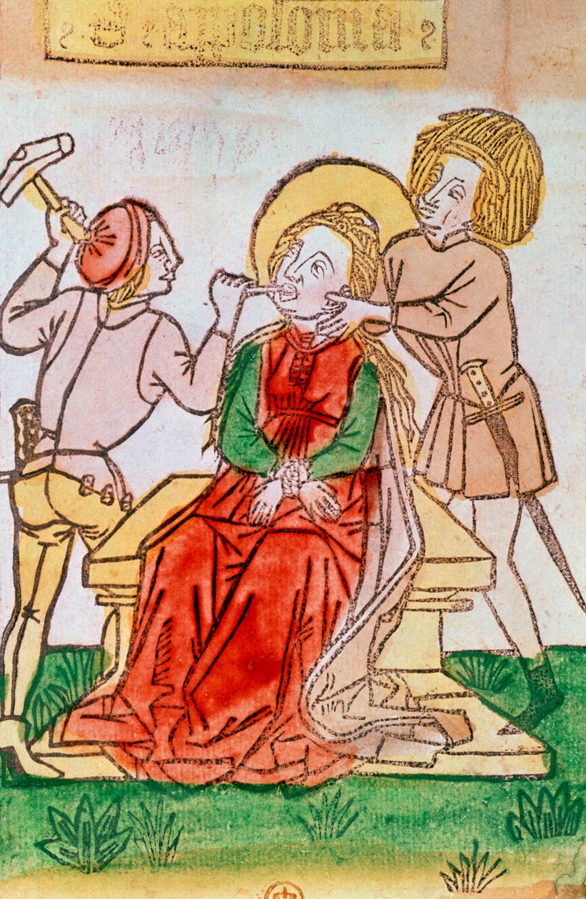 St. Apollonia by German School