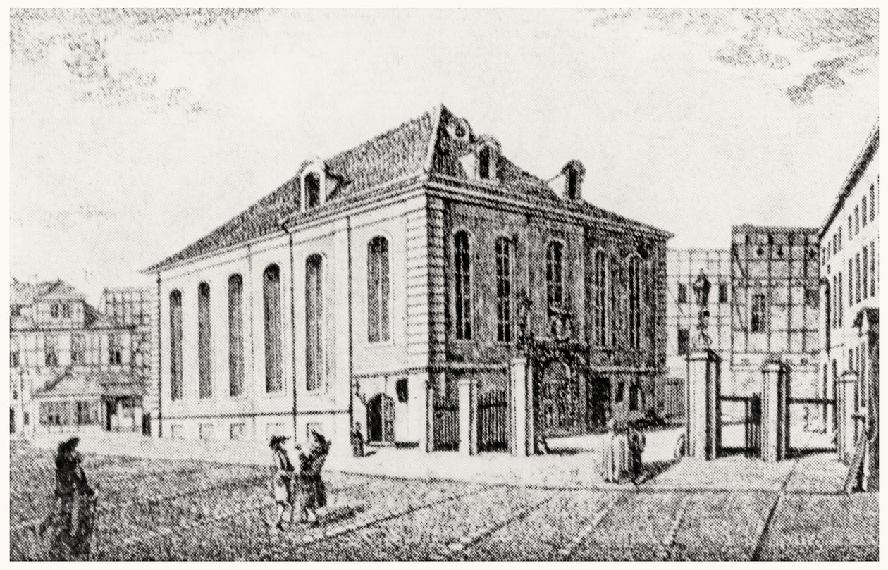 Synagogue in Berlin by German School