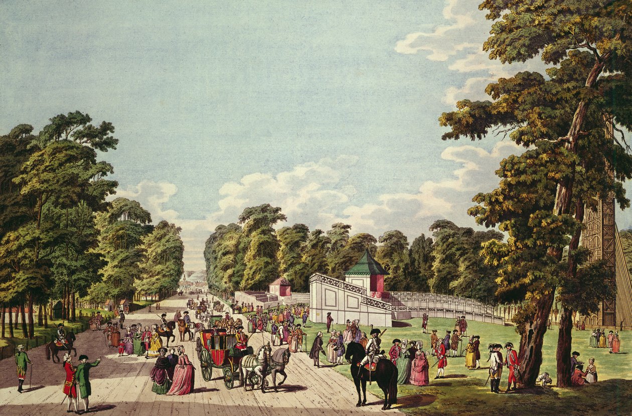 The Fireworks Place, Prater by German School