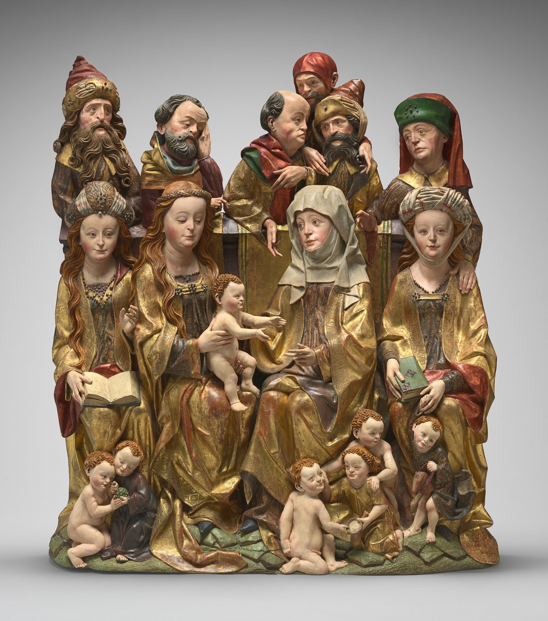 The Holy Kinship, c.1480-1490 by German School