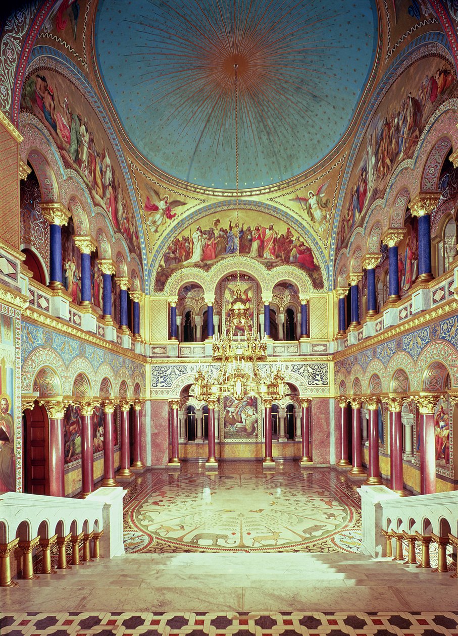 The Throne Room from the south by German School